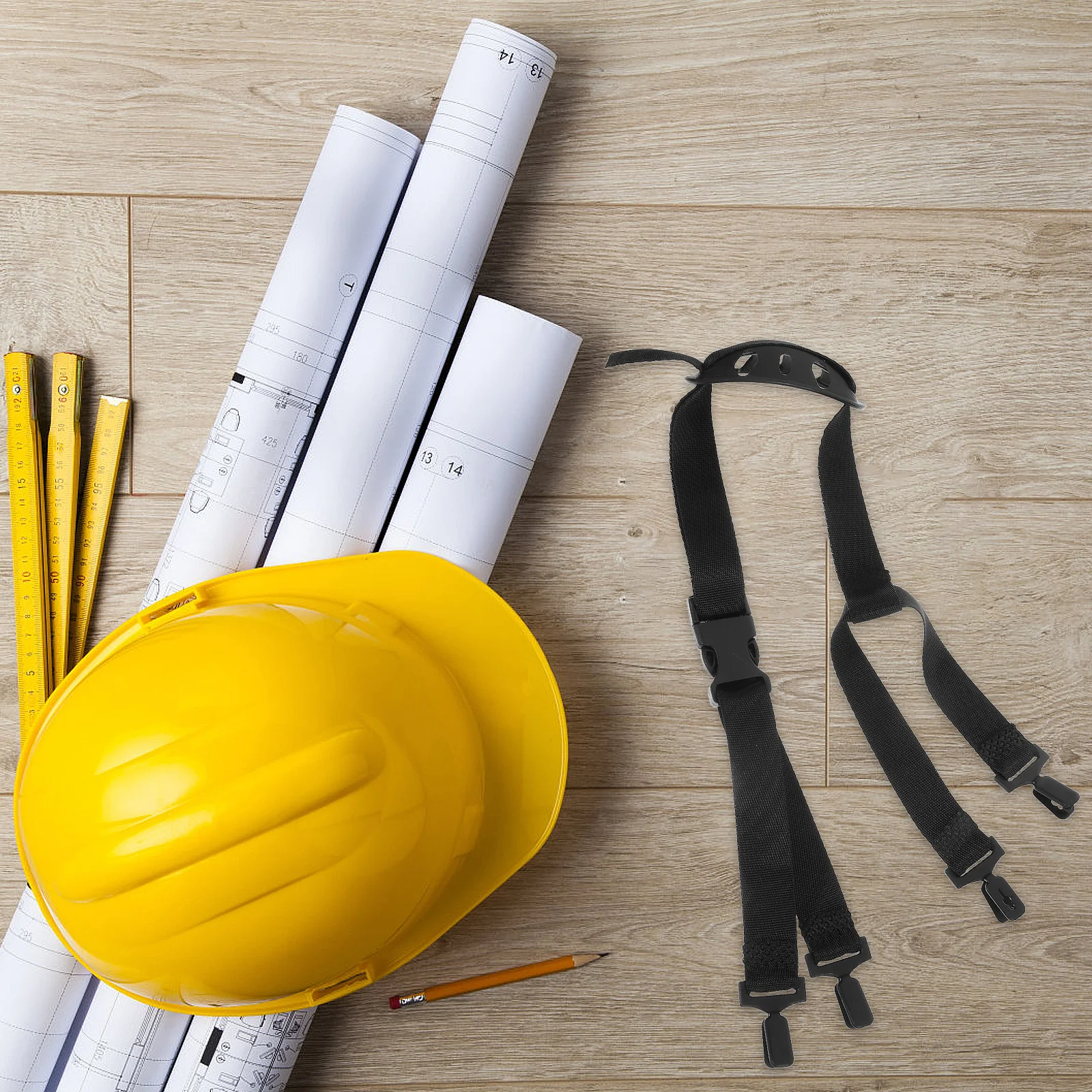 Safety Hat Chin Strap Adjustable Wear-Resistant Strap For Construction Workers Hard Hat Accessory