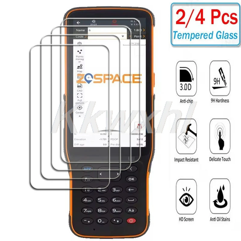 2-4PCS 9H Hd Temper… - image
