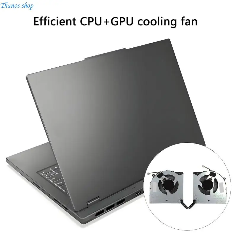 Replacement CPU GPU Cooling Fan Heatsinks Laptop Graphics Card Cooling Fan For Legion 5 Laptop Notebook Accessories X37A