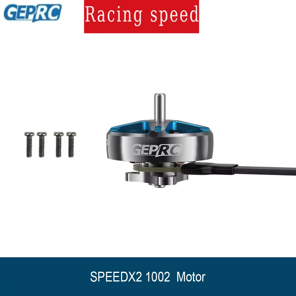 GEPRC SPEEDX2 1002 25000KV 18000KV Motor Suitable T-Cube18 Drone DIY RC FPV Quadcopter Freestyle 1.6-2 Inch Drones Accessories