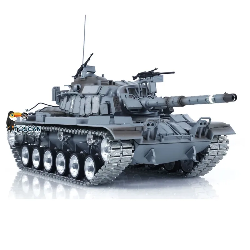 장난감 1/16 RC 탱크 M60W 이스라엘 마가치3 투칸 무선 조종 RTR 전투 탱크 BB 메탈 트랙 휠 완성품 락 기프트 TH23296