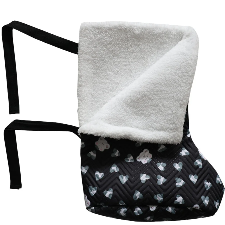 

1 шт., литой чехол для ног, теплый литой рукав для ног, моющийся мягкий защитный чехол для ног с регулируемым ремешком, рукав для ног