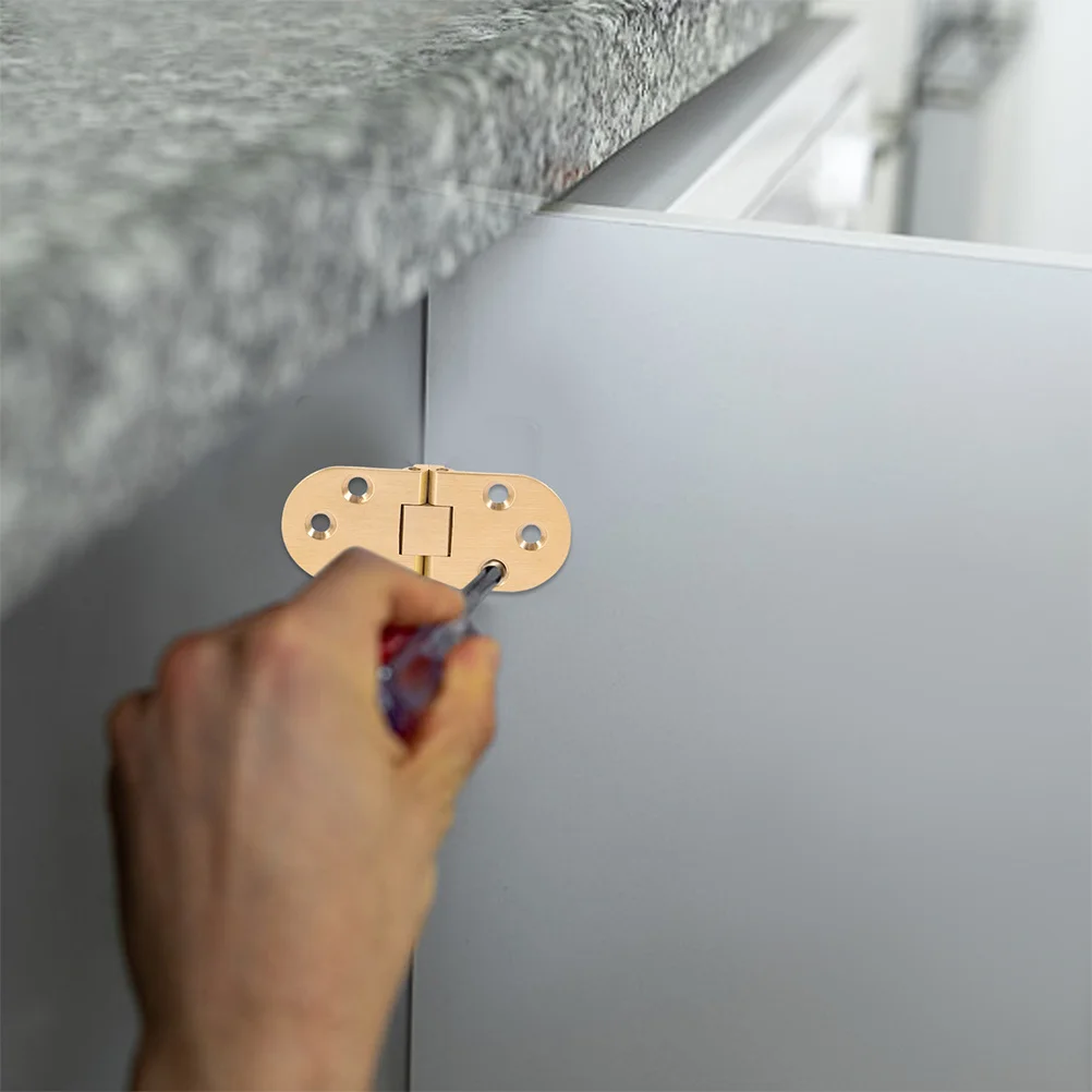 

Heavy Duty Brass For Folding Table Computer Desk Sewing Machine Furniture Accessory Round Edge Corrosion Resistant