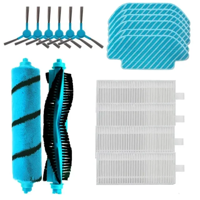 

New Main brush Hepa Filter Side Brush mop cloths for Cecotec Conga 4090 5090 vacuum cleaner