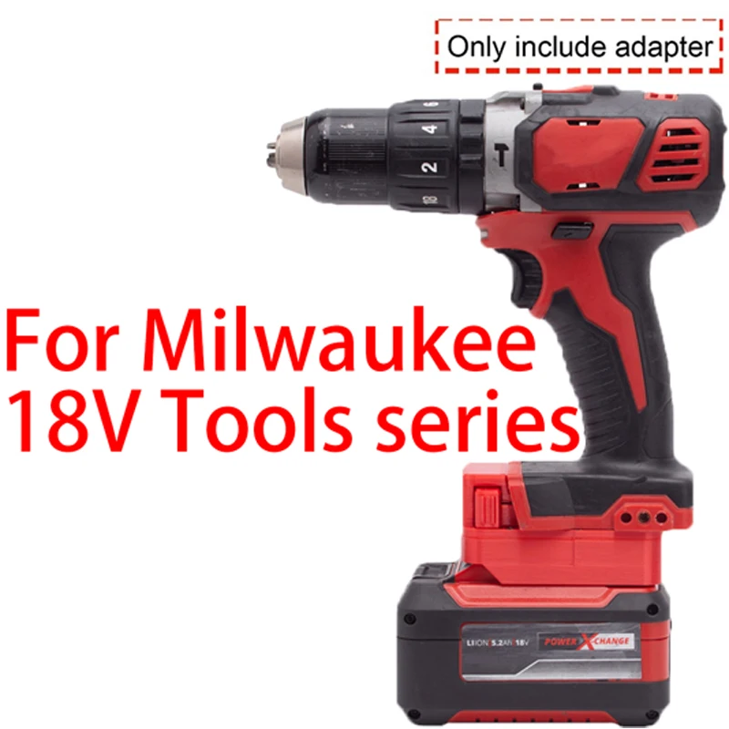 Imagem -04 - Adaptador para Milwaukee 18v Li-ion Tools Converter X-change Ozito 18v Li-ion Bateria Powered Acessórios Ferramenta