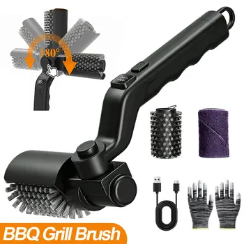 Electric BBQ Grill Brush 1