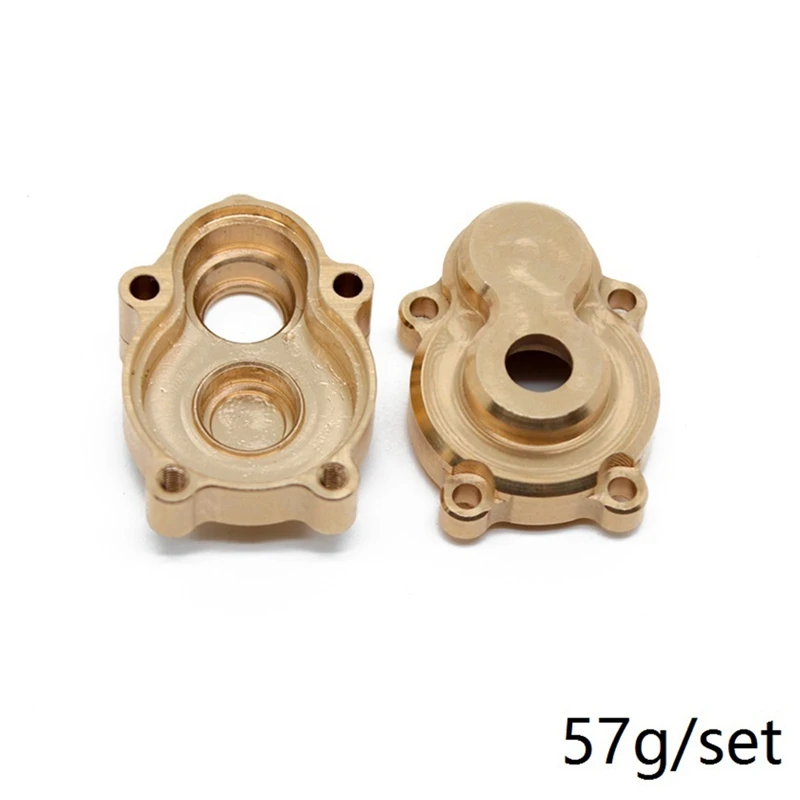 12Pcs Brass Front & Rear Portal Drive Housing Cover Counterweight For YK4102 YK4103 YK4082 Yikong RC Crawler Car Parts