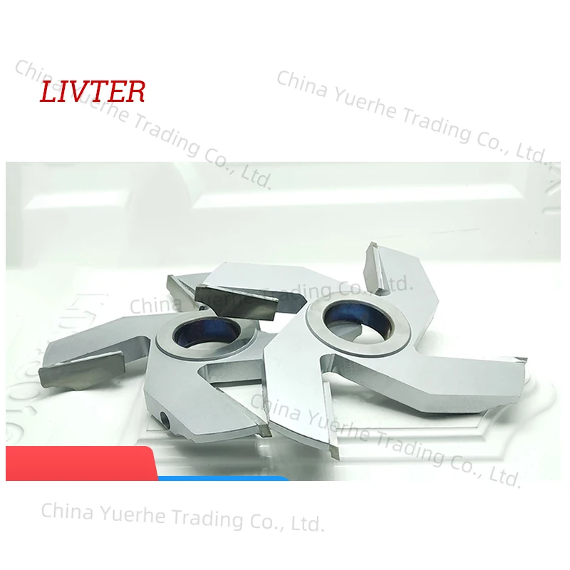 

Carbide Shaper Cutter Head Woodworking Planer Blades Spiral Round Bar Knife Solid Wood Moulding Cutter Head Four-Sided Planing