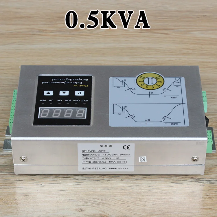 Anli Suo door machine frequency converter ACVF Xingma 0.37KVA Rheinland 0.5KVA Xierkang elevator quick accessories