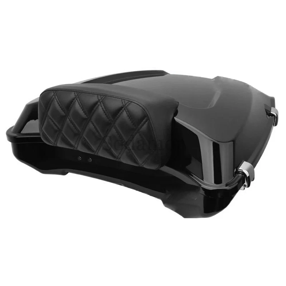 لدراجة Harley Touring Electra Street & Tri Glide مع حزمة جولة مقطعة 2009-2020 وسادة مسند الظهر للركاب الخلفي للدراجة النارية #5