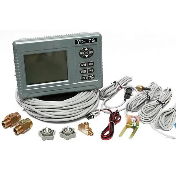 SZGCC Marine YD-7S New Style diesel Engine Monitor 7 in 1 LCD Display Speed Water Oil  Temperature Voltage and Timing
