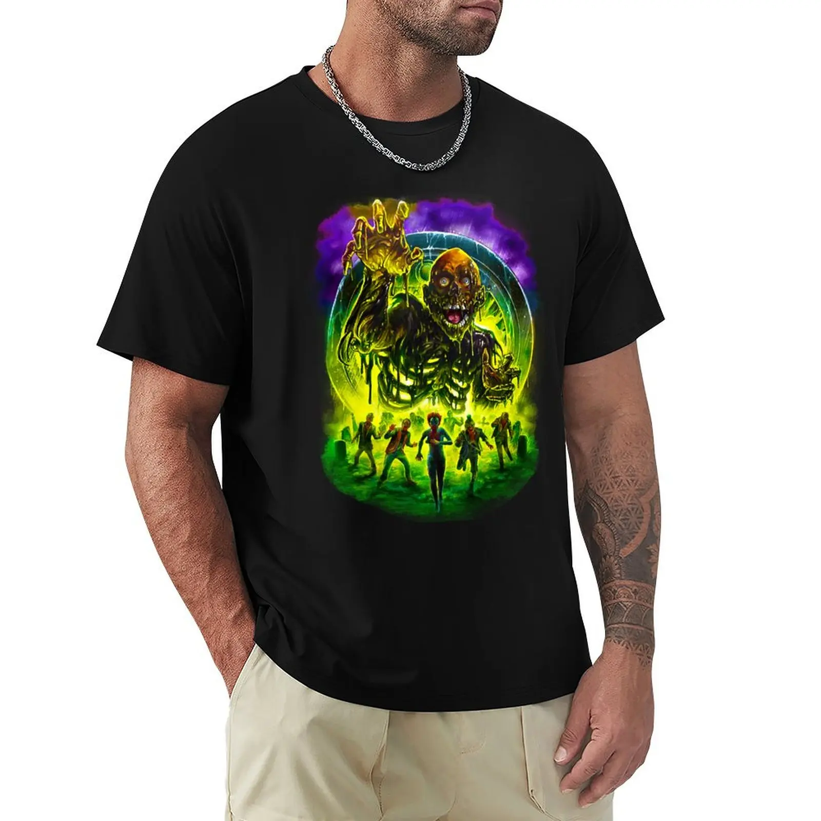 The Return Of The movie Living Dead T-Shirt man graphic t shirt T-Shirt