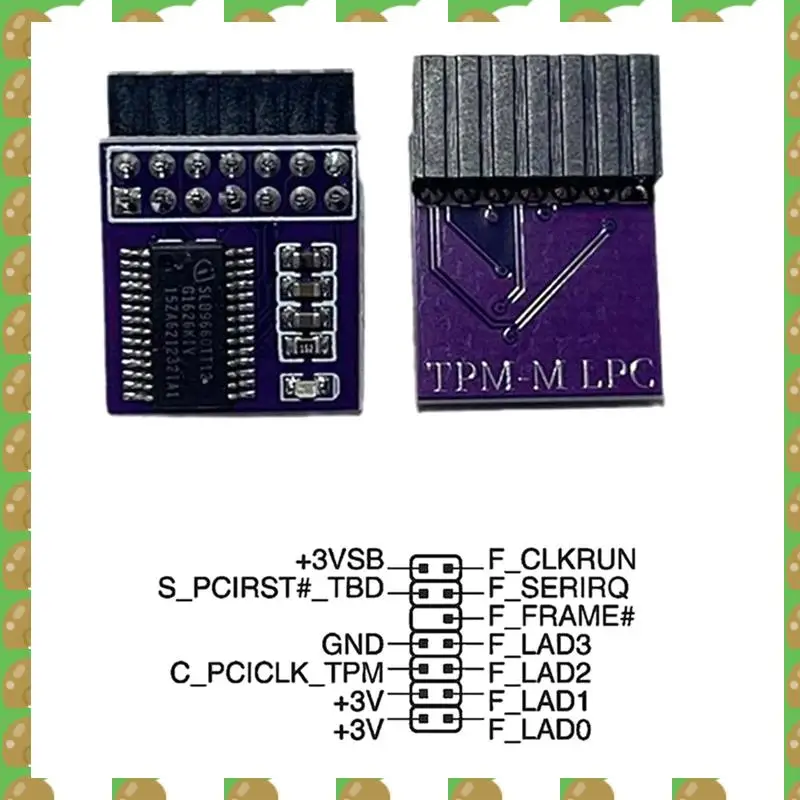 Accessori per moduli Mini TPM2.0 T36C Modulo di sicurezza a 14 pin per MSI per schede madri multimarche per ASUS
