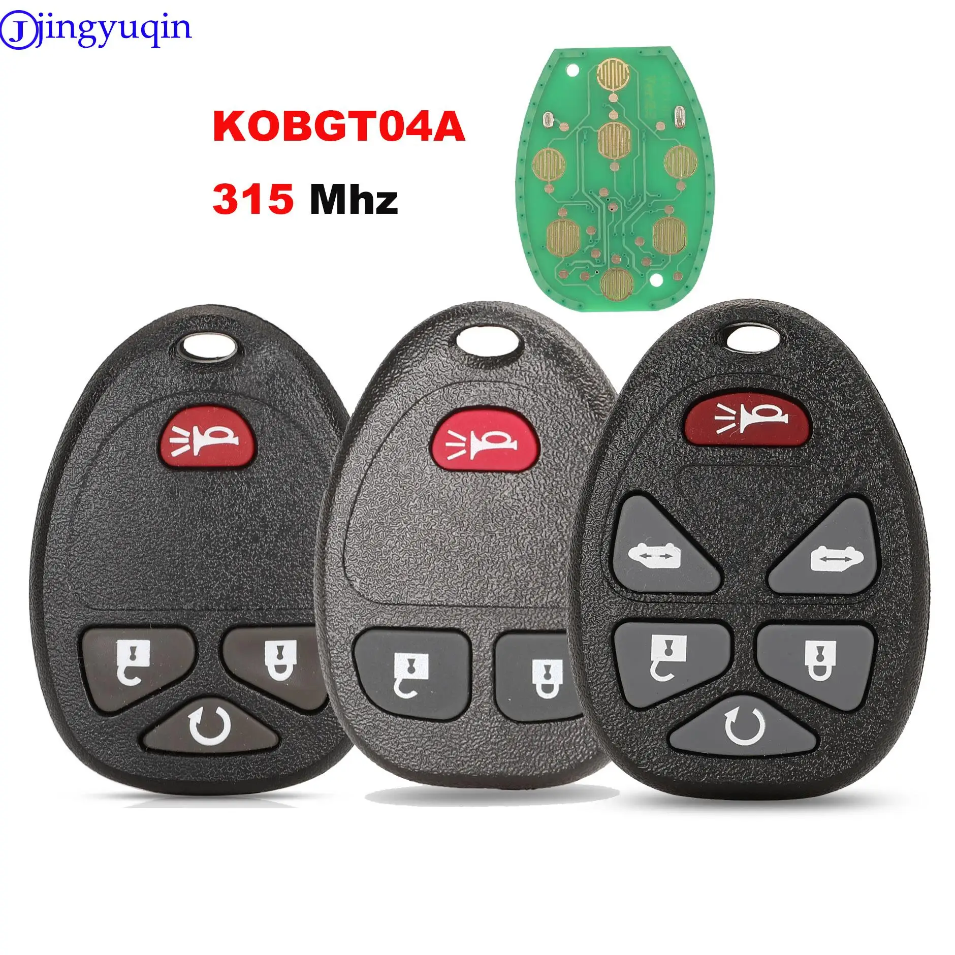 

Jingyuqin дистанционный ключ 315 МГц для Chevrolet HHR Uplander Pontiac Montana SV6 Saturn, реле для Buick Terraza 2005 2006 K0BGT04A