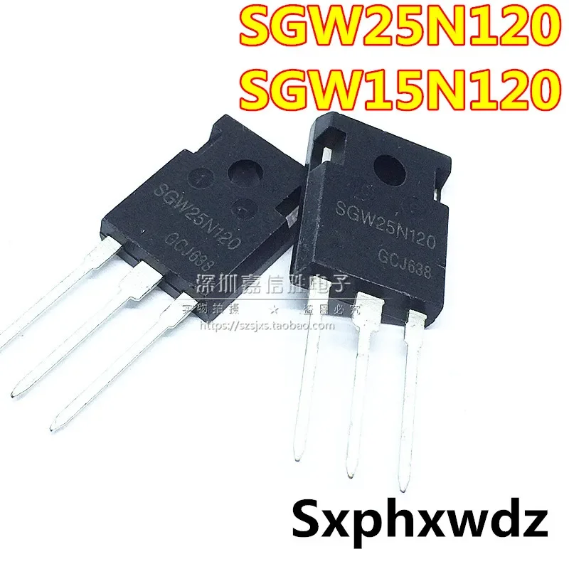 5PCS SGW25N120 SGW15N120 TO-247 1200V new original  IGBT transistor 