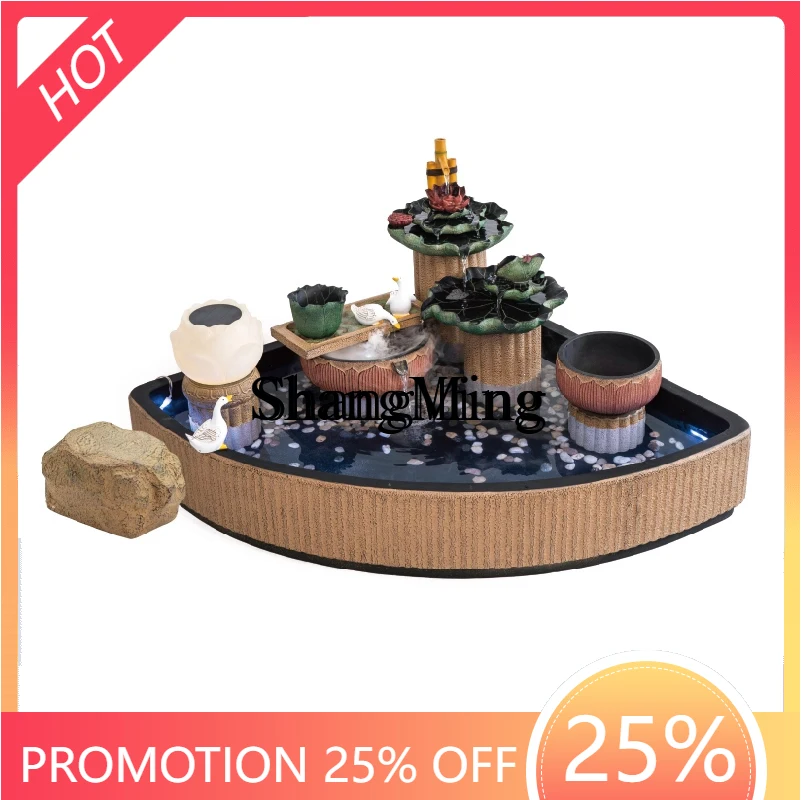 

Ландшафтный дизайн двора ZYY: водный ландшафт с проточной водой, балконный пруд для рыбок, наружная система водоснабжения, декоративный элемент, небольшой пруд для двора.