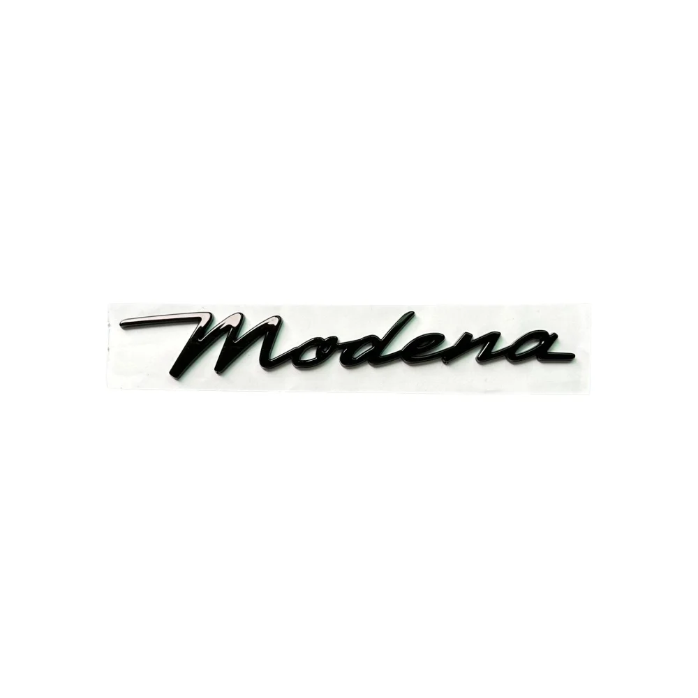 Naklejki, emblematy, logo, litery na tylną klapę bagażnika samochodu Maserati Modena Levante Quattroporte Ghibli - akcesoria — 2