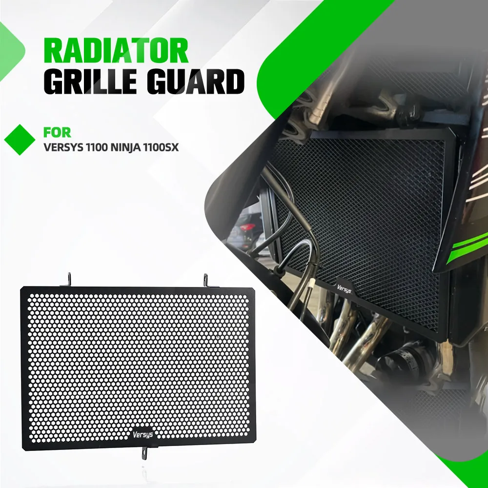 

For Kawasaki Versys 1100 Ninja 1100SX New Accessories Motorcycle Radiator Grille Cover Guard Protection 2025-2026-2027 Aluminium
