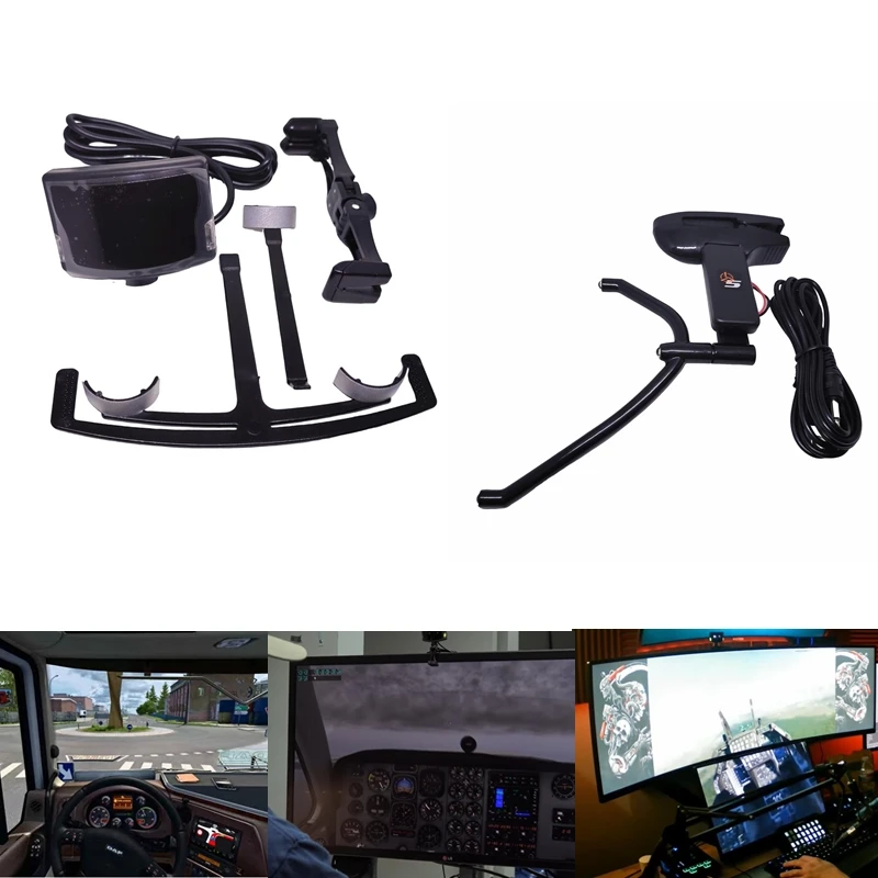 Head Tracking System para Trackir5 Tracknp5 com Cabo para Dirt F1gtr Gtr2 Est2 Simulação de Voo Ast