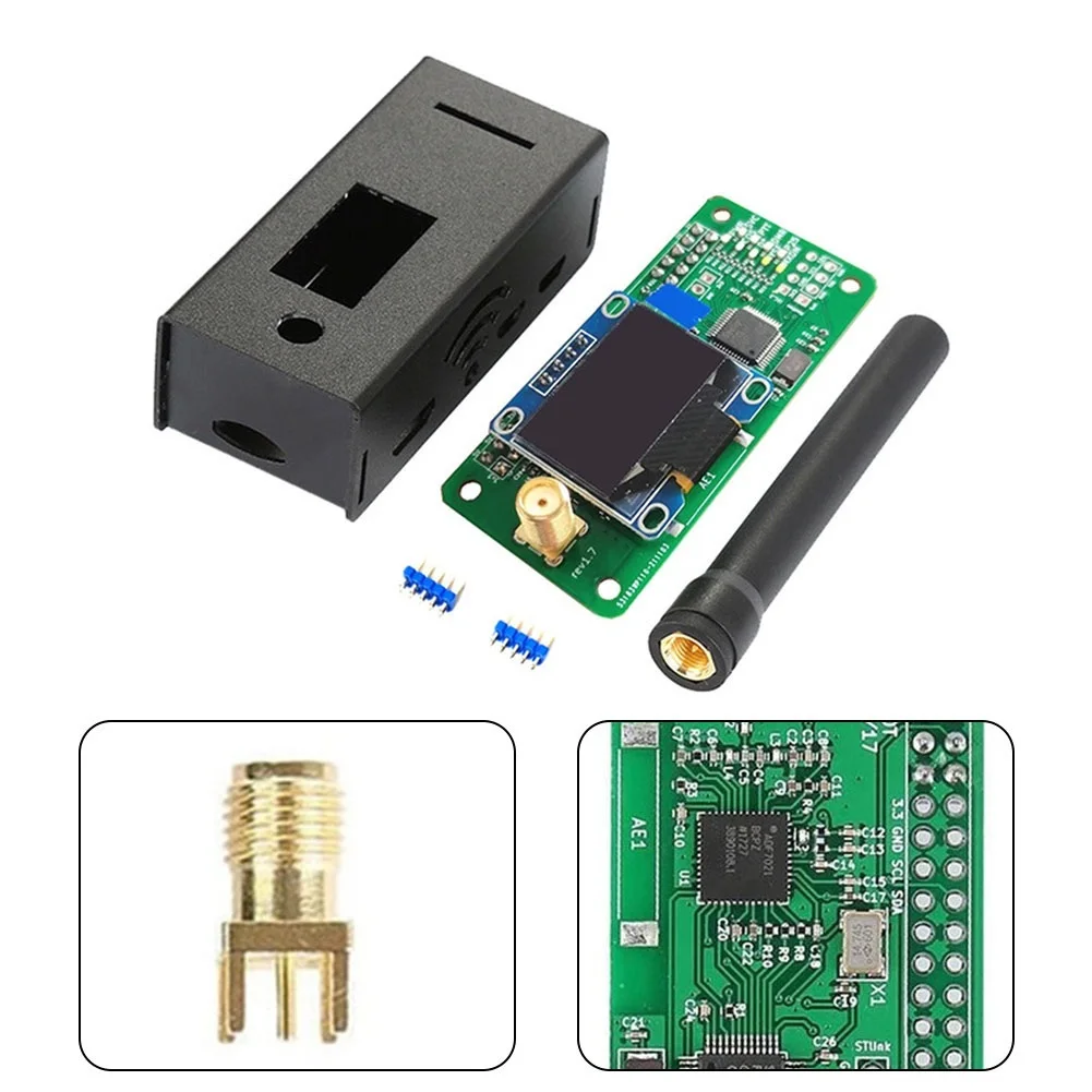 نقطة وصول رقمية عالية الأداء DMR P25 YSF DSTAR دعم مدمج في شاشة WiFi OLED مؤشرات LED منفذ وحدة التحكم SSH