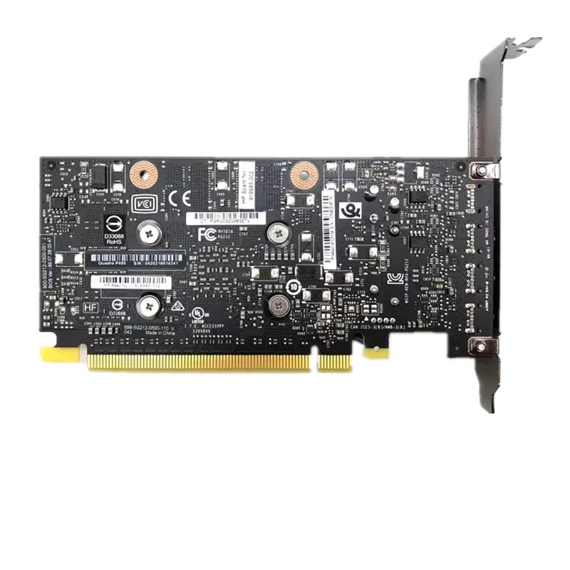 Original para nvidia quadro p400 2gb gddr5 pci express 3.0x16 placa de vídeo mini dp placa gráfica profissional 100% testado