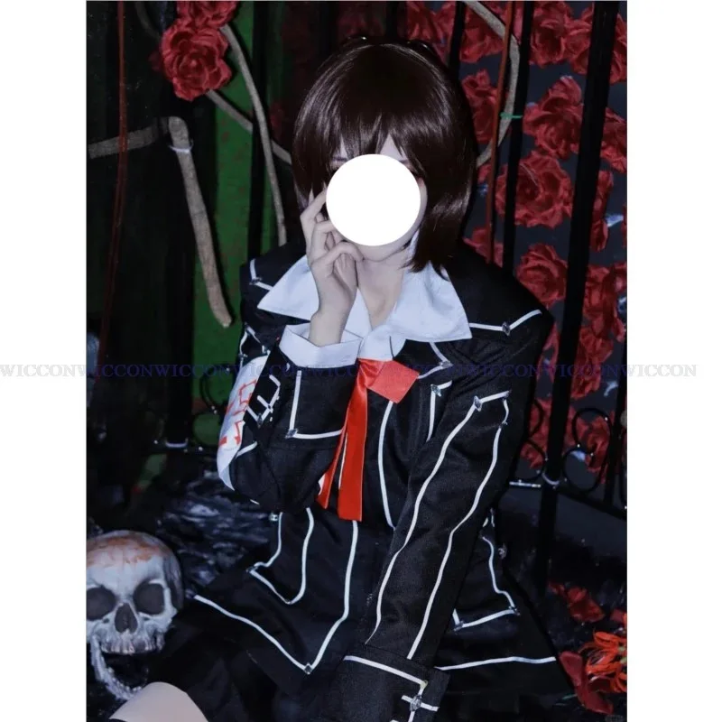 

xixixi Anime Vampire Knight Cosplay Costume Kuran Yuki Wig Uniform Performance Black Jk Dress Women Halloween Party R