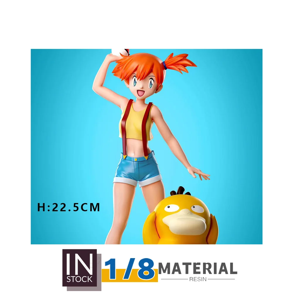 [In Stock] 1/8 Resin Figure [STS] - Misty & Psyduck