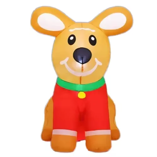 

5FT Inflatable Movie Character Dog Inflatable Animal Cartoon for Christmas