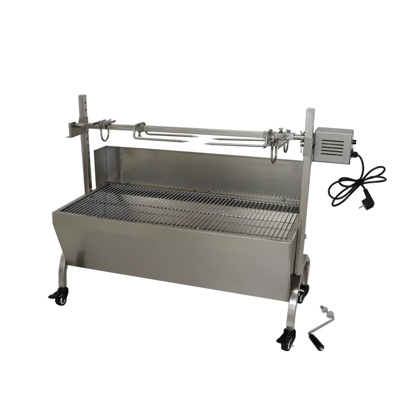 

Stainless steel rotary grill electric