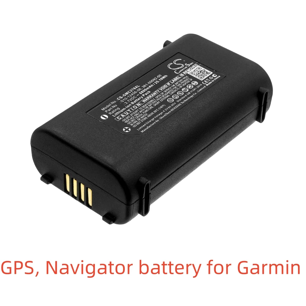 CS Li-ion GPS, Navigator battery for Garmin,3.7v,6800mAh,GPSMAP 276Cx