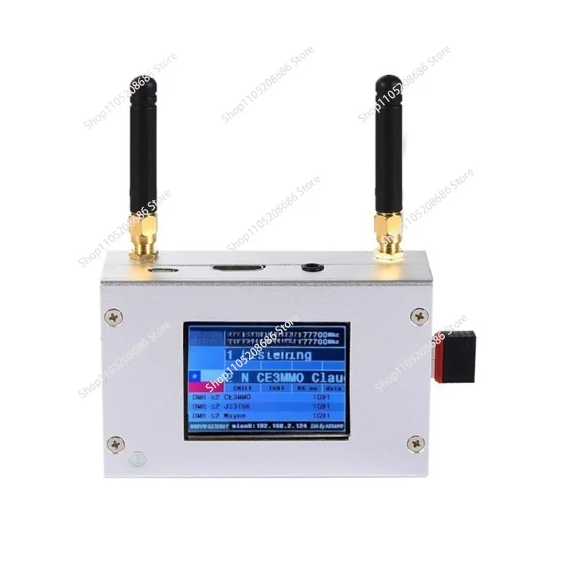 For Duplex MMDVM Hotspot  Aluminum Alloy Shell Color Display Screen Supporting