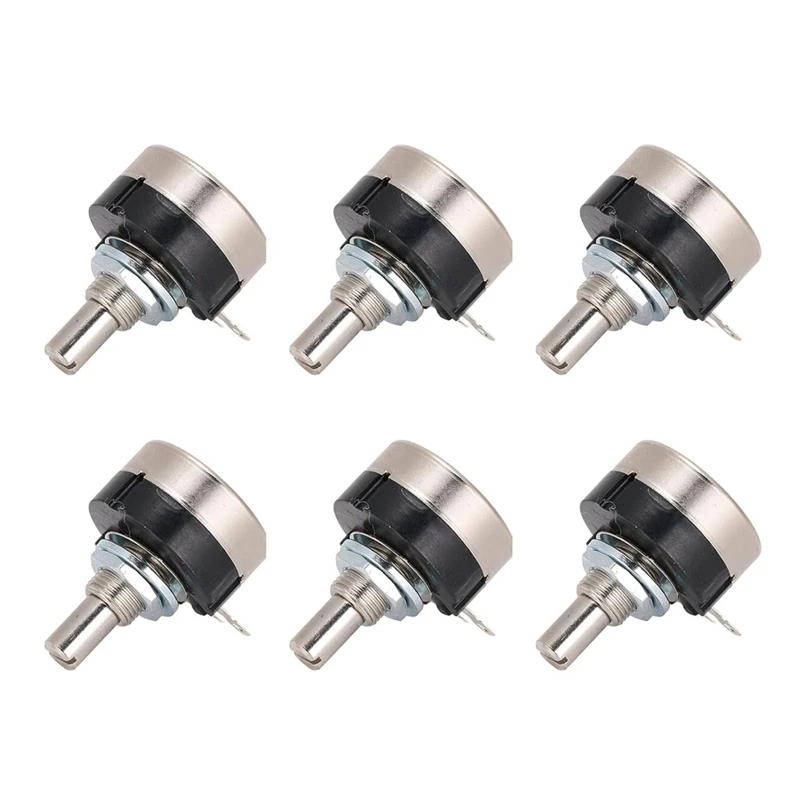 20Pcs Potentiometer Carbon Film Single Turn Accessory Set Kit For Motor Speed Control