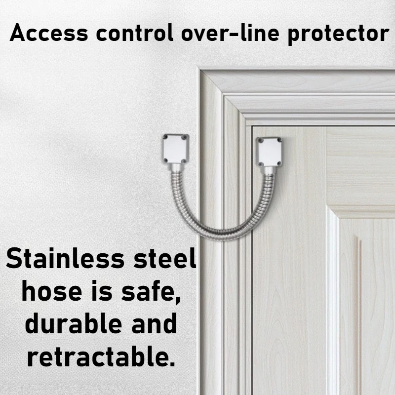 

Stainless steel metal hose anti-pinch tube access control thread protector thread spring thread feeder