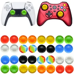 2Pcs/4Pcs Thumb Stick Grip Cap Soft Silicone Analog Caps For Playstation 5 PS5 PS4 PS3 XBOX Series S/X 360 Controller Joystick