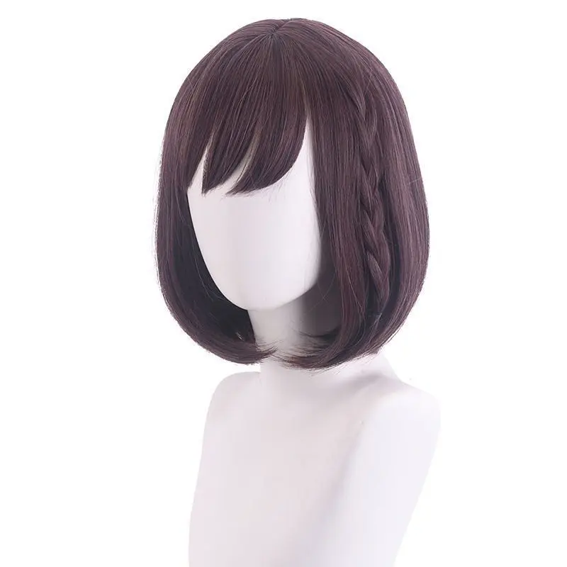 Project SEKAI: Colorful Stage! Shinonome Ena Cosplay Wig | Realistic Scalp Top, Pre-styled Short Hair Full Cap