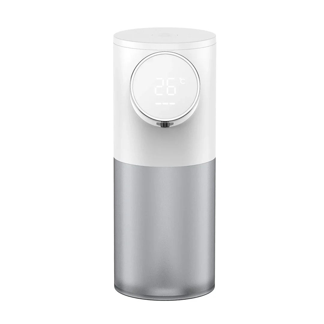 Automático USB Recarregável Soap Dispenser, Dispensadores de Sabão Líquido, Espuma Display Digital, Máquina Desinfetante para as Mãos, Casa, Novo, 320ml, 2024