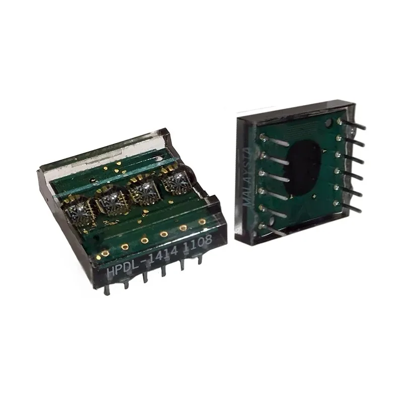 1Pcs HPDL-1414 4 Digit 12 Segment Red Alphanumeric LED Display Module CMOS DIP Digital Character Screen Component