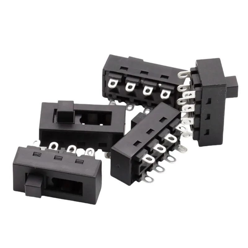 10PCS SS-23N02/23l11High current toggle switch 8-pin 3-position vertical toggle push switch