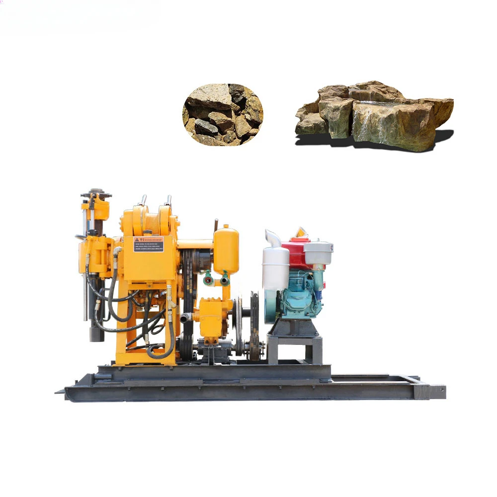 Deep Well Drilling Machine Water Well Drilling Machine 200m Borehole Drill Rig Machine Full Hydraulic Rock Style