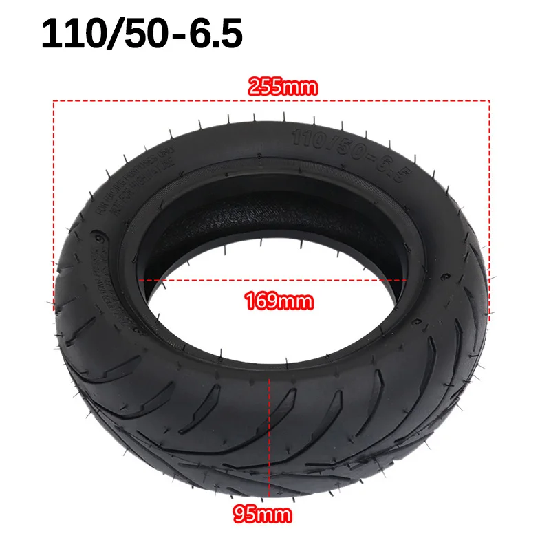 Mini Bike Tires 110/50/6.5 90/65/6.5 Front Rear Tire + Inner Tube Bent Valve For 47cc 49cc  Dirt  Scooter  Moto New