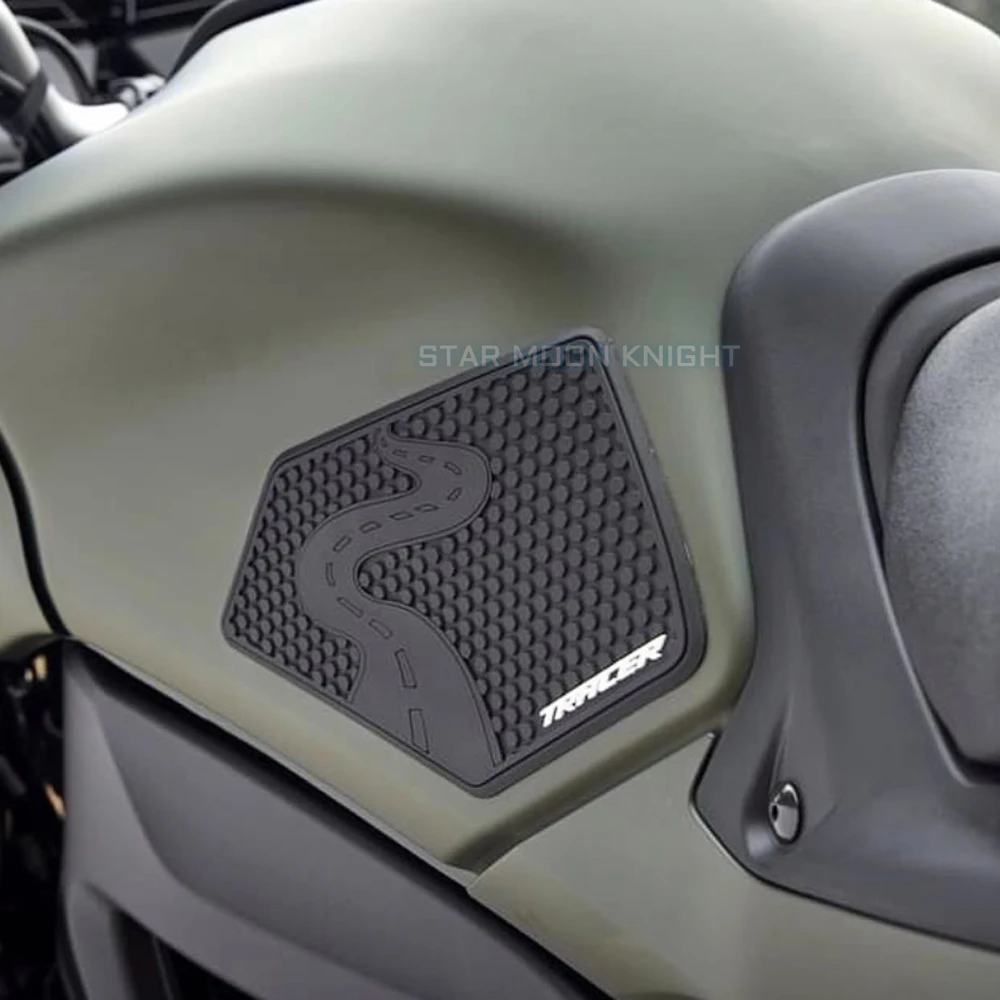 Non-Slip Tank Pad Protector For YAMAHA Tracer 9 TRACER9GT TRACER 9 GT 2021+ Fuel Tank Rubber Stickers Waterproof Anti-Scratch view 2