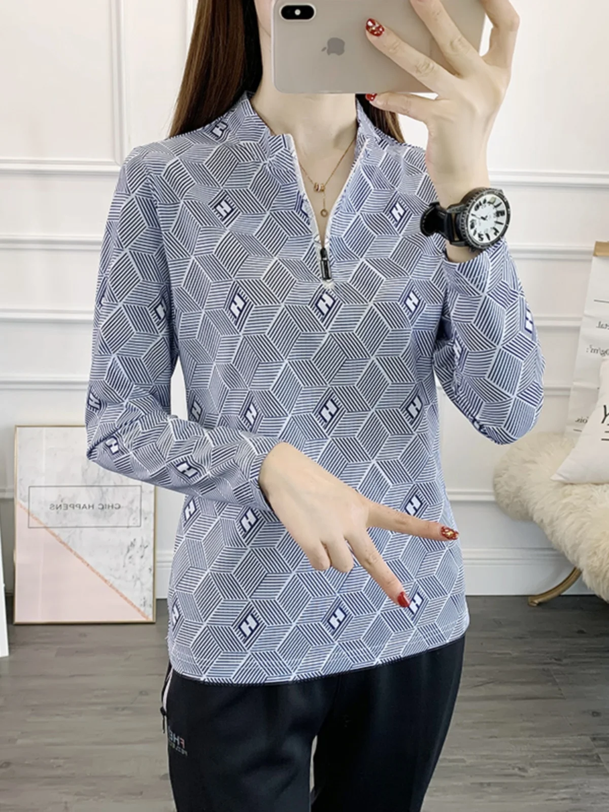 Qui Dry Long Sve T-irt for Women Running Climbing Spring Autumn Outdoor Sports Fitn Middle Aged Mom's Sle