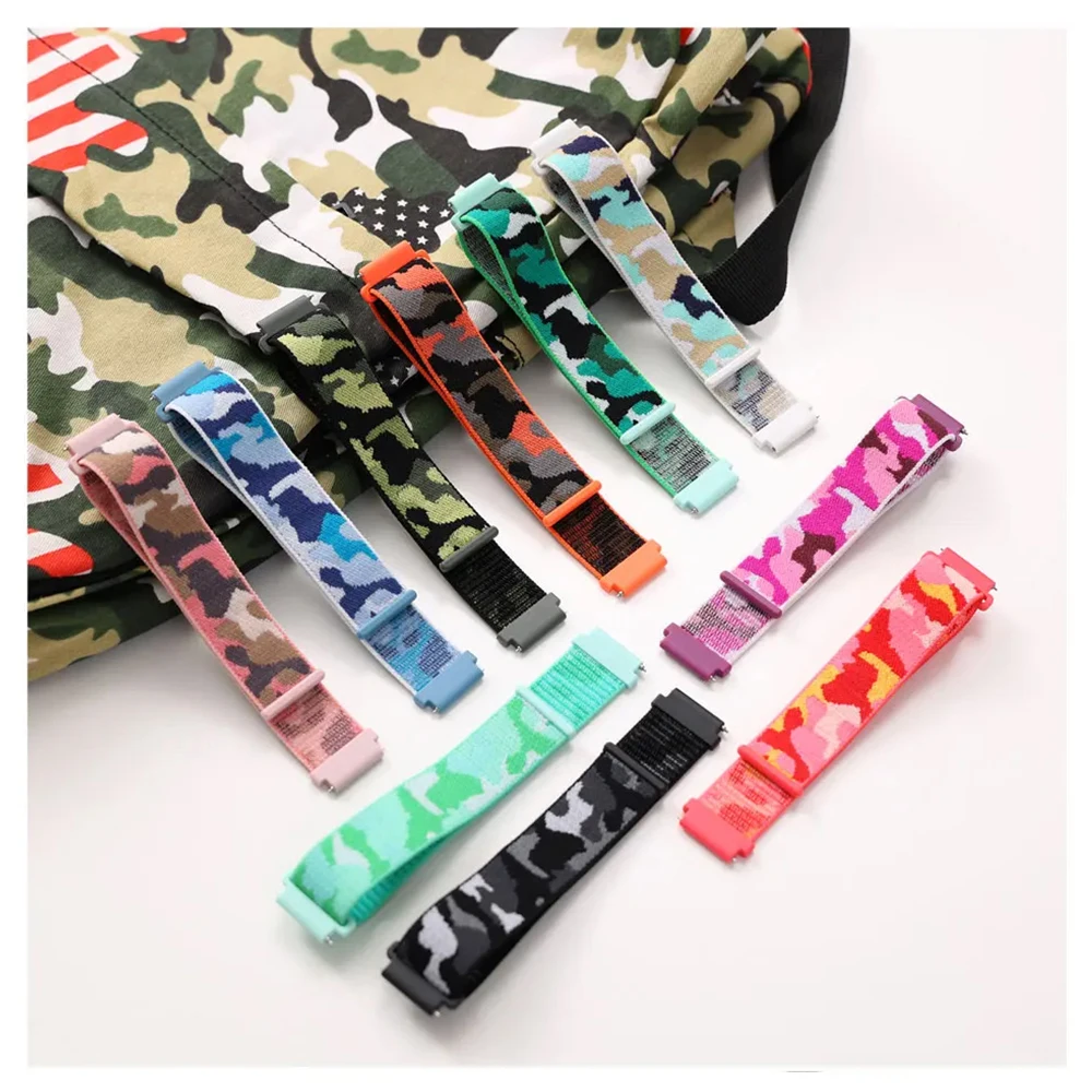 Ремешок для часов HONOR Watch GS 3 / GS Pro, нейлоновый браслет с петлей для HONOR Magic Watch 2 46 мм 42 мм, аксессуары 20 мм 22 мм