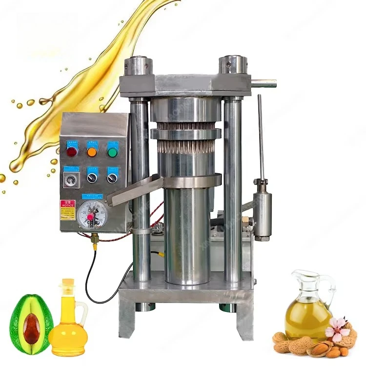 Hydraulic Extractor Sunflower Pumpkin Seed Groundnut Olive Cottonseed Oil Press Machine