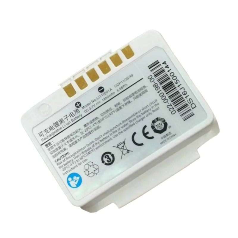 100% New 3.7V 1800mAh High Quality LI11I001A Battery For Mindray BP10 TMS-6016 Telemetry Monitoring System Replacement Battery