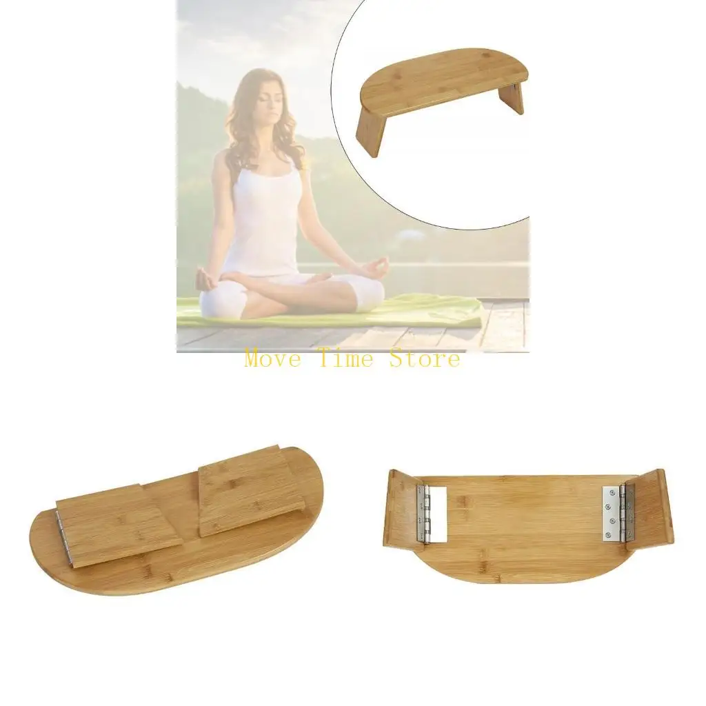 

92ME Portables Bamboos Meditations Benches Healthy Upright Postures Stool for Versatiles Use