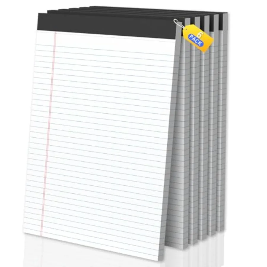 

Legal Pads 8.5 X11, Narrow Ruled Notepads,,50 Sheet/Pad, Legal Pads, Tear Off Notepad, Perforated Writing Pad, Notebook Paper C