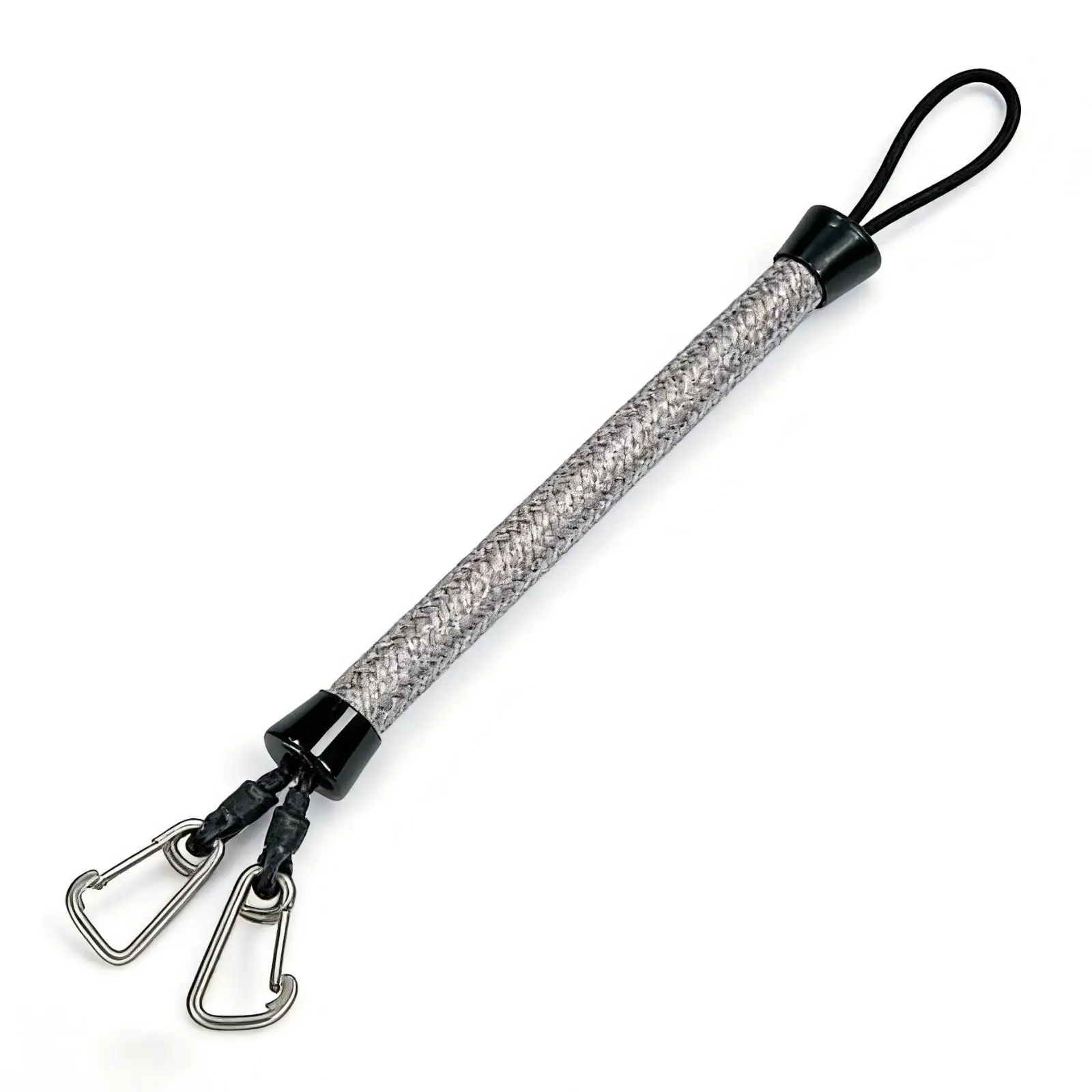 Heavy Duty Bungee Dock Line for Boats with Latex Core and 316 Steel Clips for Saltwater Slip Secure Attachment