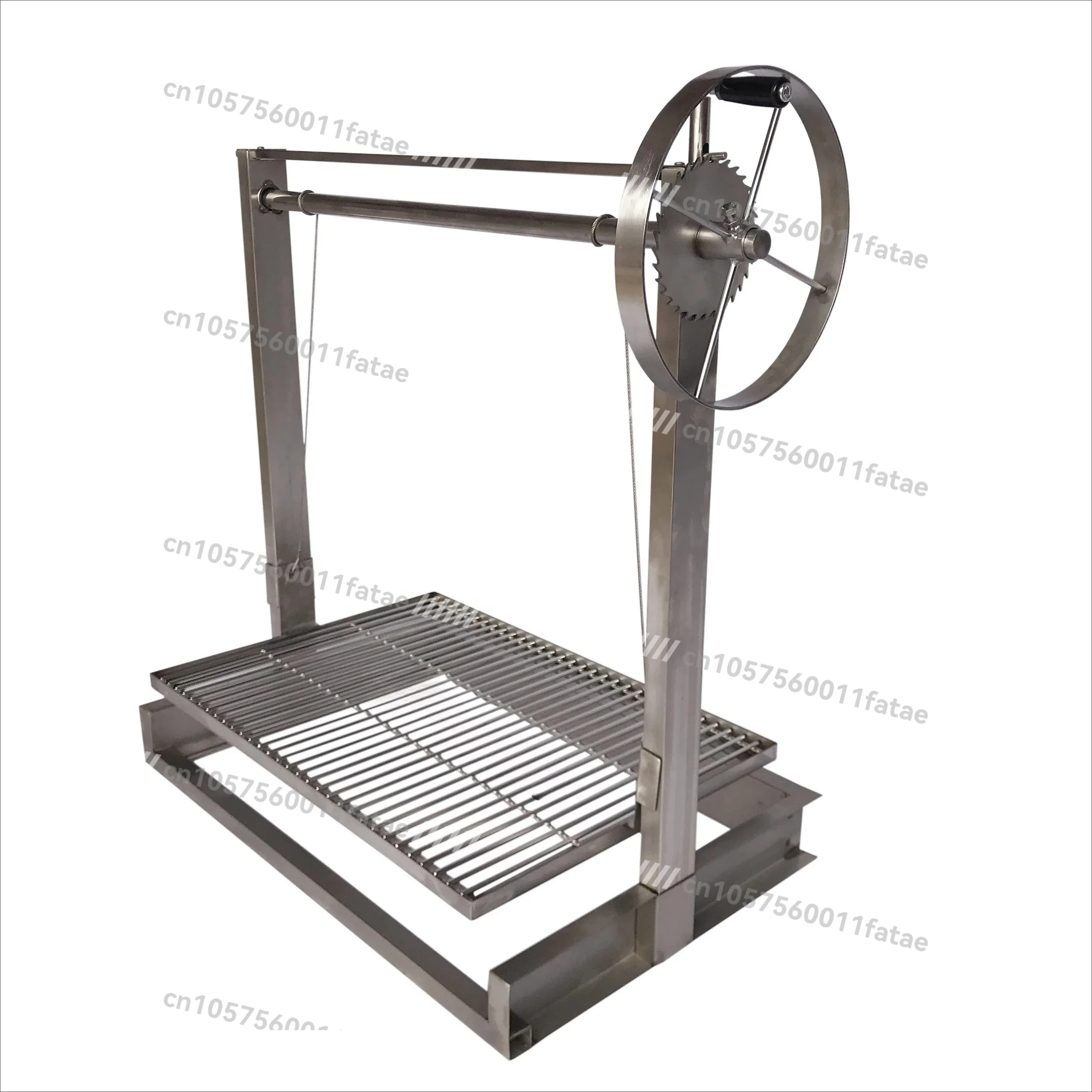 

Charcoal Barbecue Grill Kit for Wood or Charcoal Grilling