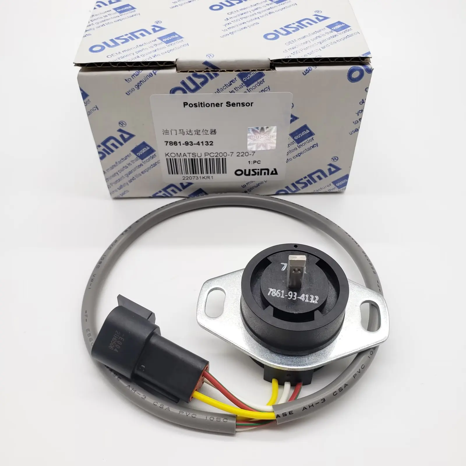 

7861-93-4132 Throttle Motor Potentiometer Sensor For PC200-6 PC200-7 PC300-7